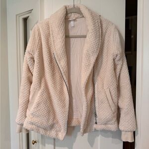 Zella fleece cream jacket